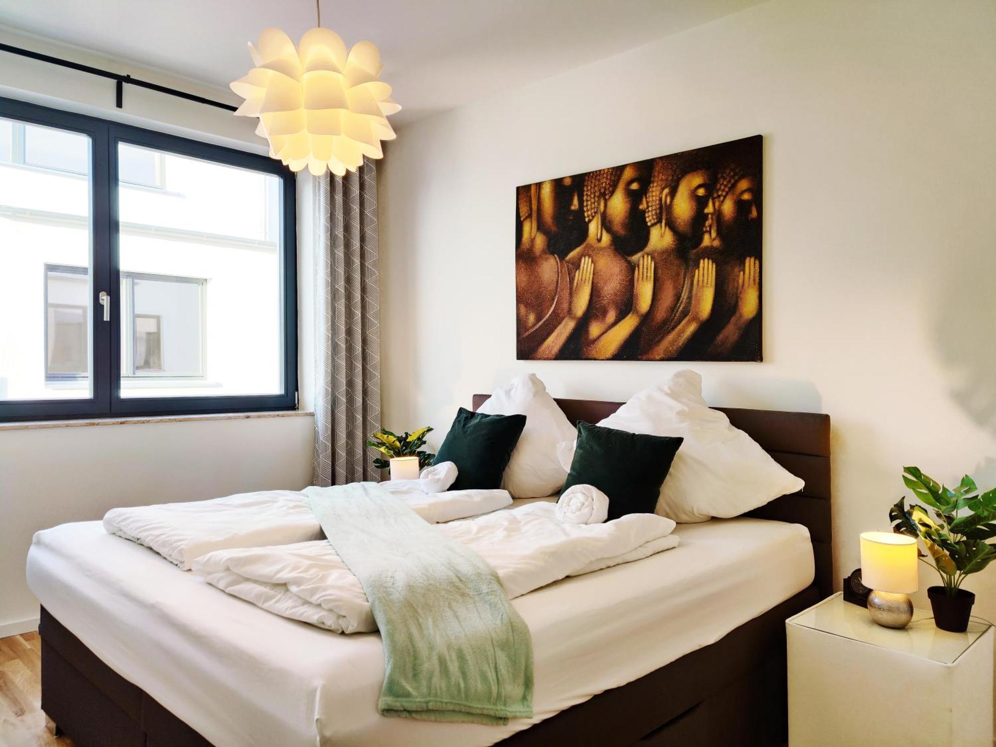 Maisonette-Penthouse Inklusive Whirlpool Ueber Den Daechern Von 마그데부르크 외부 사진